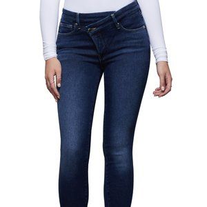 Good American GOOD LEGS CROSSOVER | BLUE369